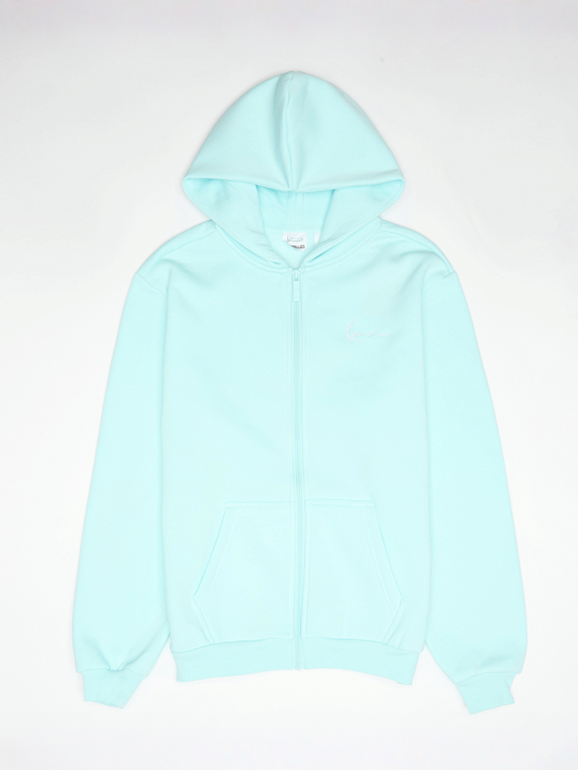 Karl Kani, Varsity Palm Print Zip Hoodie Junior, blue, Image 2 of 5