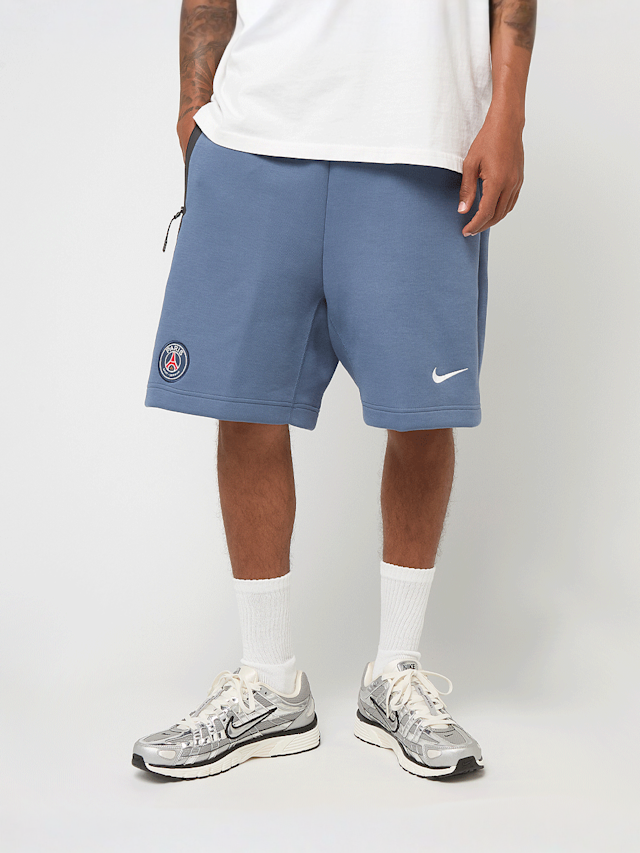 Nike, Paris Saint-Germain Tech Fleece Shorts, blue, Image 1 of 6