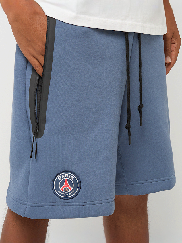 Nike, Paris Saint-Germain Tech Fleece Shorts, blue, Image 3 of 6