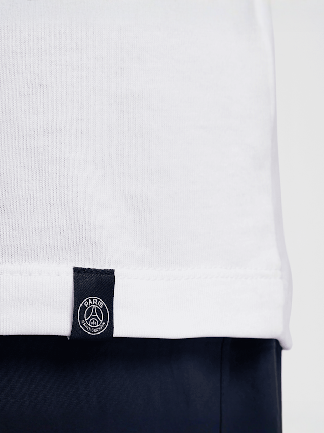 Nike, PSG Wordmark Tee, white, Image 4 of 5