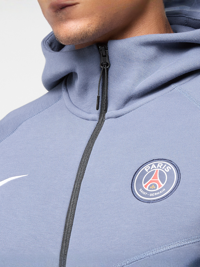 Nike, Paris Saint-Germain Tech Fleece Windrunner, blue, Image 3 of 5
