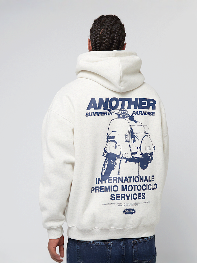 Another Cotton Lab, Summer in Paradise Oversized Hoodie, grey, Image 1 of 5