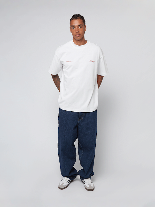 Another Cotton Lab, Pardon Monsieur Oversized T-Shirt, white, Image 5 of 5