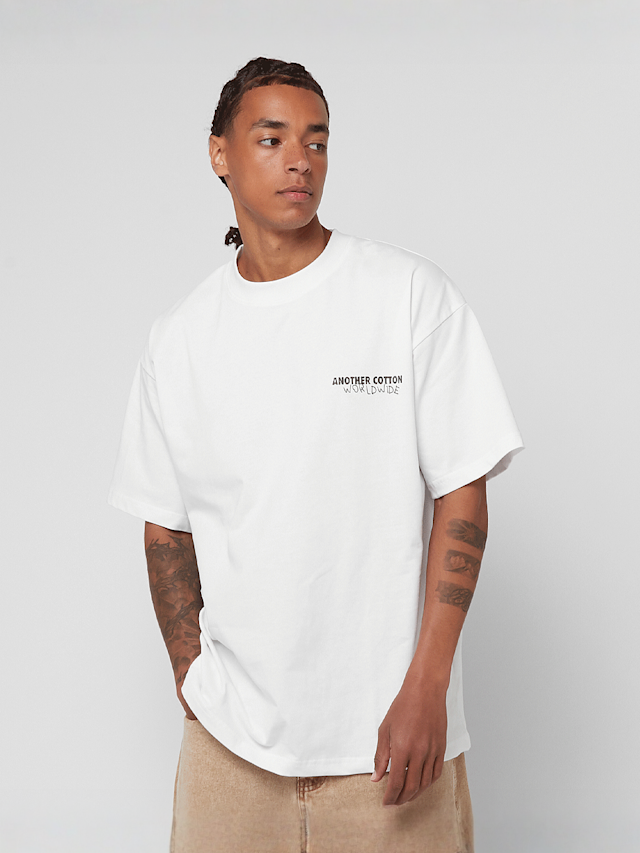 Another Cotton Lab, Getaway Oversized Tshirt, white, Image 2 of 5