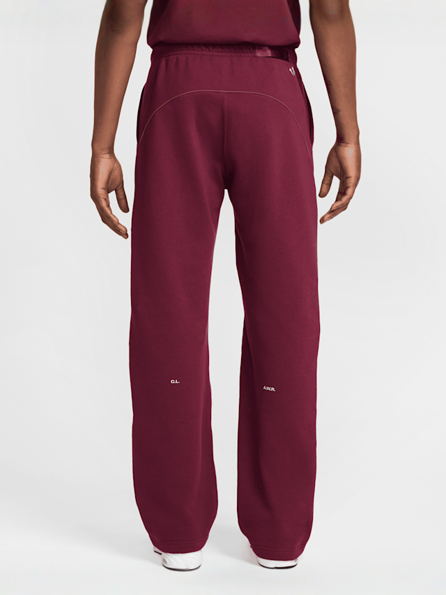 Nike Nocta, NRG CS Open Hem Fleece Pants, red, Image 2 of 9