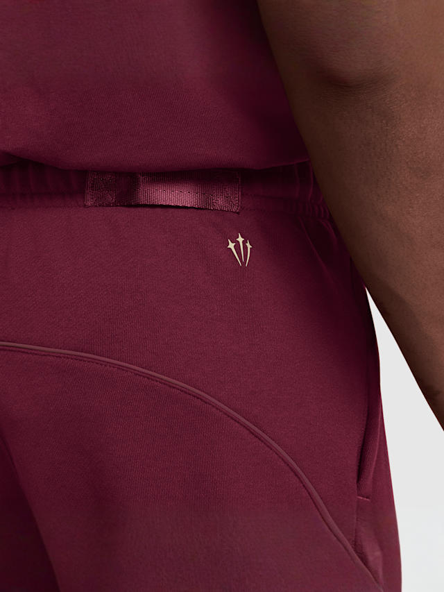 Nike Nocta, NRG CS Open Hem Fleece Pants, red, Image 5 of 9