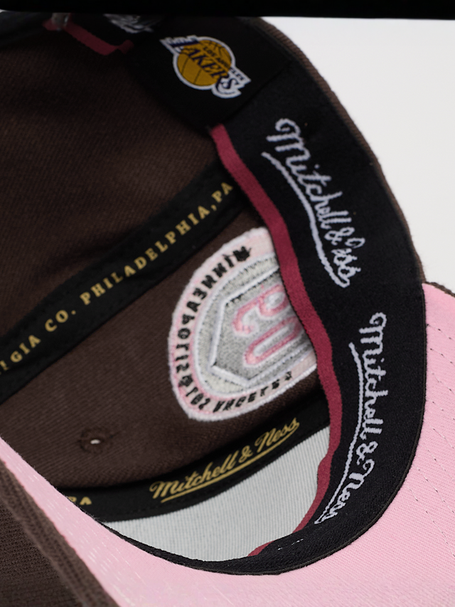 Mitchell & Ness, Choco Blush Classic Red Los Angeles Lakers, brown, Image 4 of 5