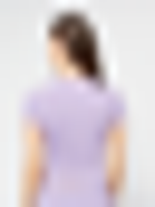 Felicious, Basic Tight Logo T-Shirt, purple, Image 2 of 4