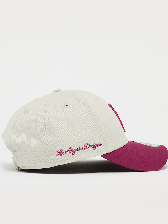 New Era, 9Forty Side Script Los Angeles Dodgers, beige, Image 3 of 5