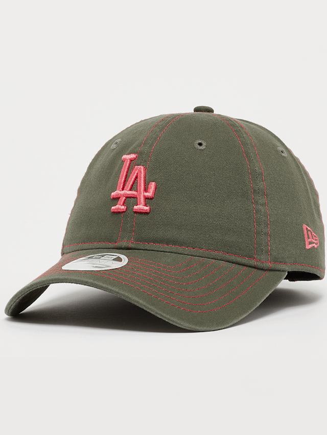 New Era, FEMALE 9TWENTY Contrast Stitch Los Angeles Dodgers, green, Image 1 of 4