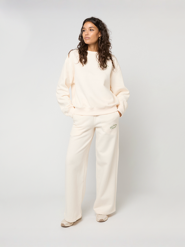 New Balance, Linear Heritage Fleece Crew, beige, Image 5 of 5