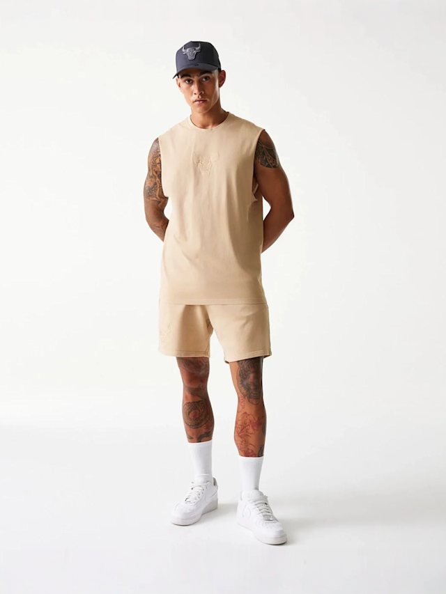 New Era, NBA Chicago Bulls Washed Tanktop, beige, Image 5 of 5