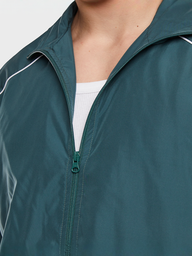 Urban Classics, Piped Panel Trackjacket, green, Image 3 of 5
