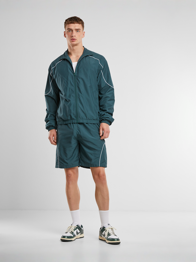 Urban Classics, Piped Panel Trackjacket, green, Image 5 of 5