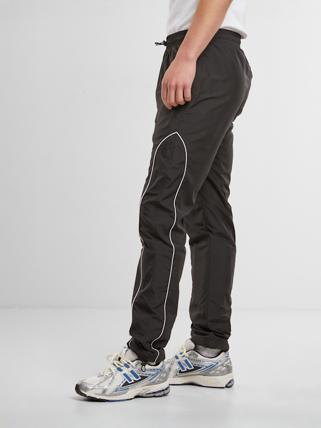 Urban Classics, Piped Panel Trackpants, black, Image 2 of 5