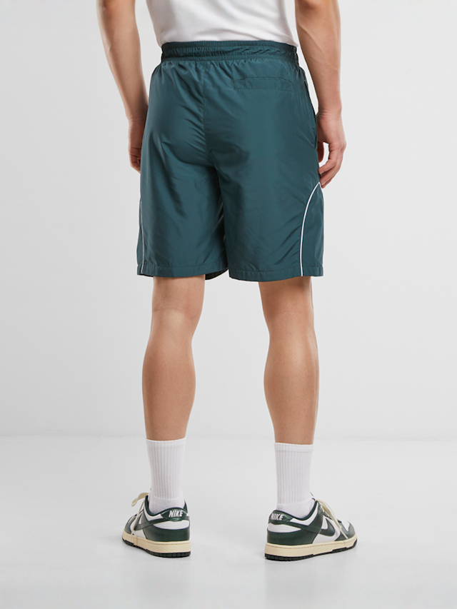 Urban Classics, Piped Panel Trackshorts, green, Image 2 of 4
