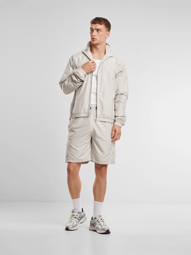Urban Classics, Piped Panel Trackshorts, beige, Image 4 of 4