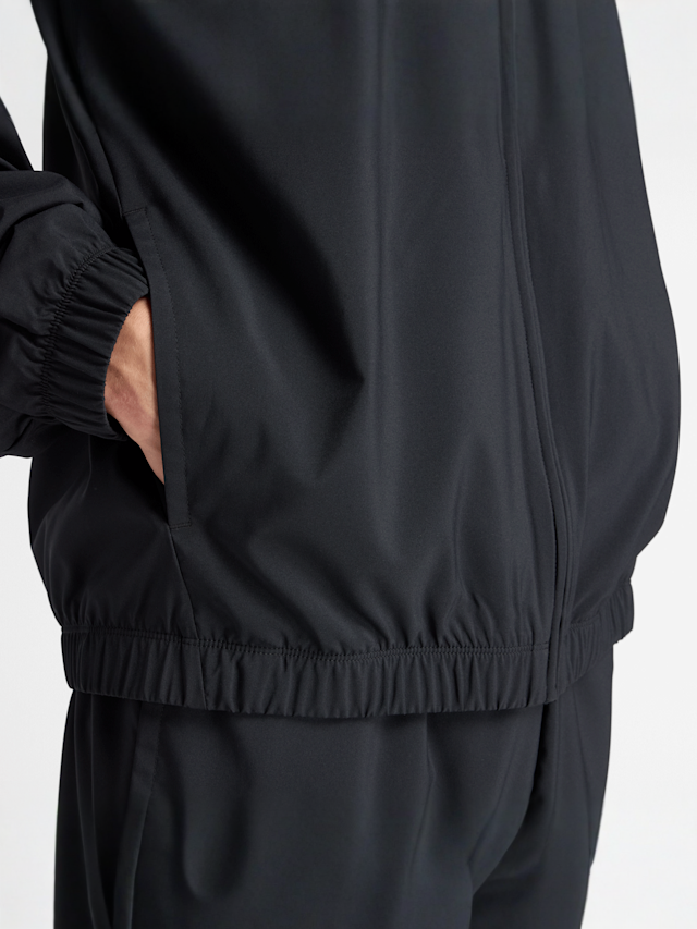 New Balance, Reimagined Woven Graphic Jacket, black, Image 5 of 6