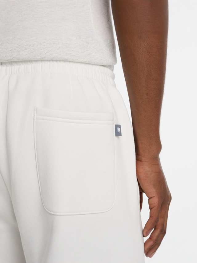 New Balance, Linear Graphic Fleece Pants, white, Image 3 of 4