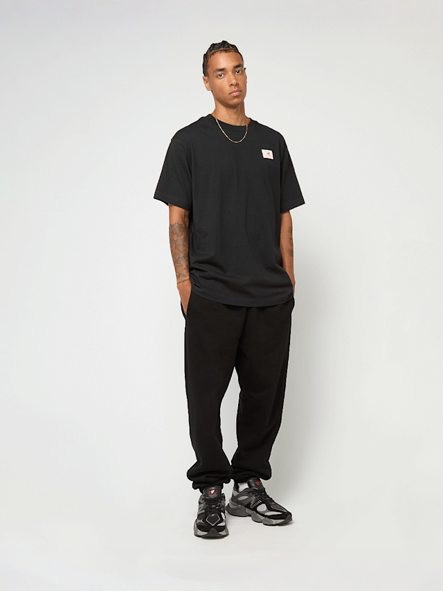 New Balance, Woven Label T-Shirt, black, Image 5 of 5