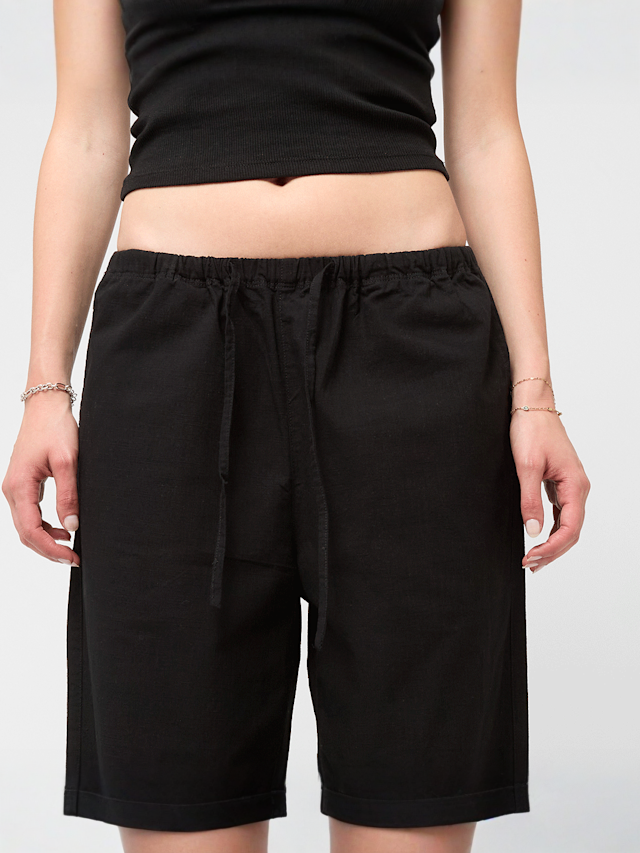 Decibel, Woven Relaxed Pants, black, Image 3 of 4