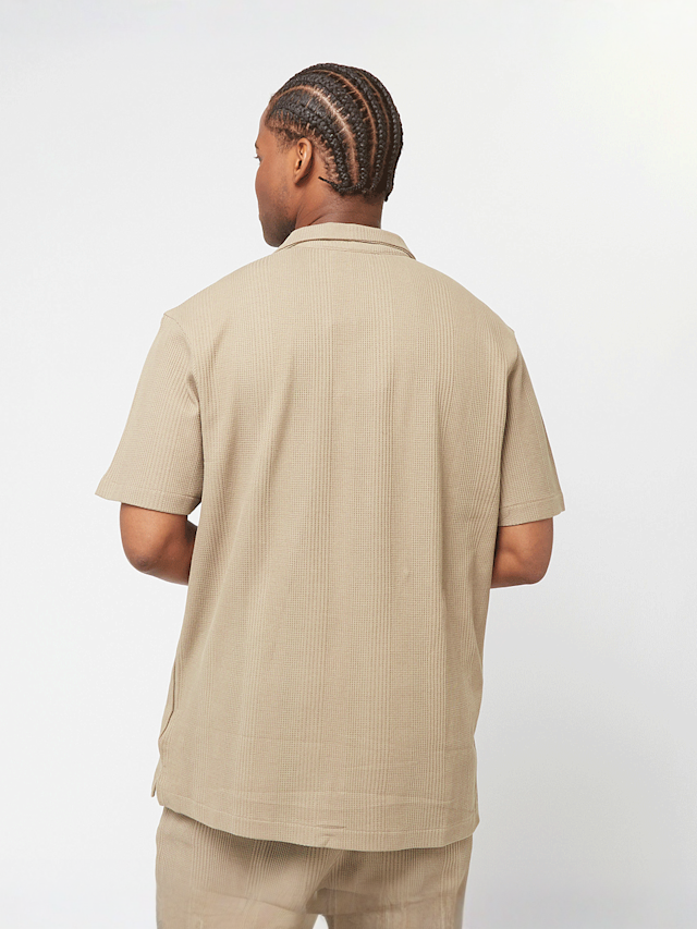 Decibel, Waffle Knit Shirt, green, Image 2 of 3