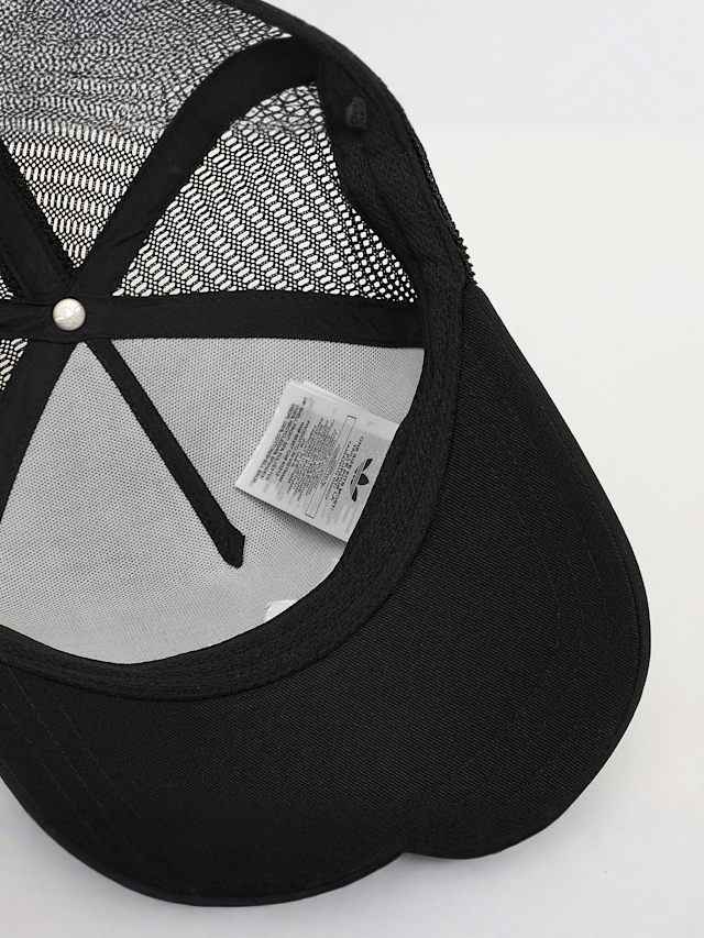adidas Originals, Curved Trucker Cap, black, Image 3 of 4