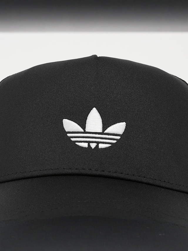 adidas Originals, Curved Trucker Cap, black, Image 4 of 4