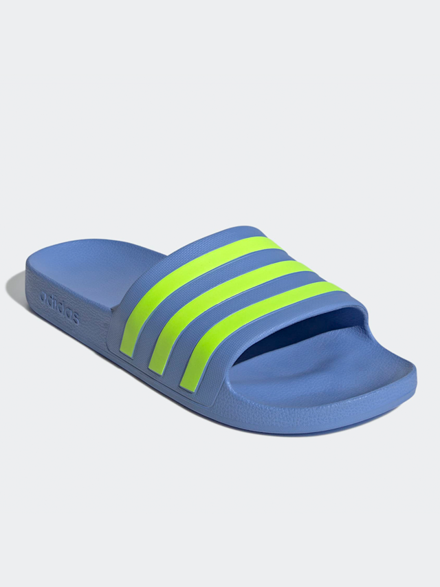 adidas Originals, Adilette Aqua Slides, blue, Image 3 of 8