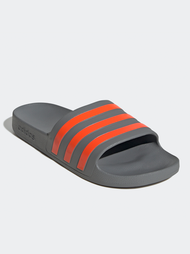 adidas Originals, Adilette Aqua Slides, grey, Image 3 of 8