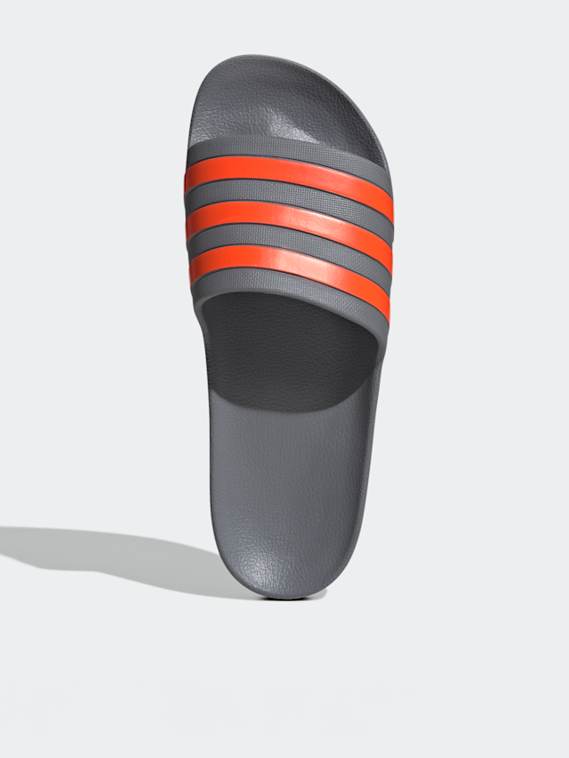adidas Originals, Adilette Aqua Slides, grey, Image 6 of 8