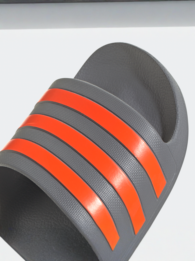 adidas Originals, Adilette Aqua Slides, grey, Image 7 of 8