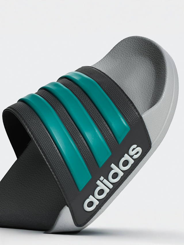 adidas Originals, Adilette Shower Slides, grey, Image 7 of 8