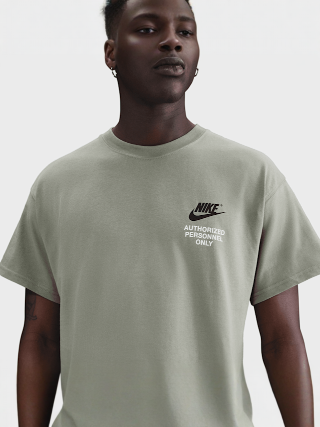 Nike, Sportswear Athletic Short Sleeve Tee, green, Image 3 of 4