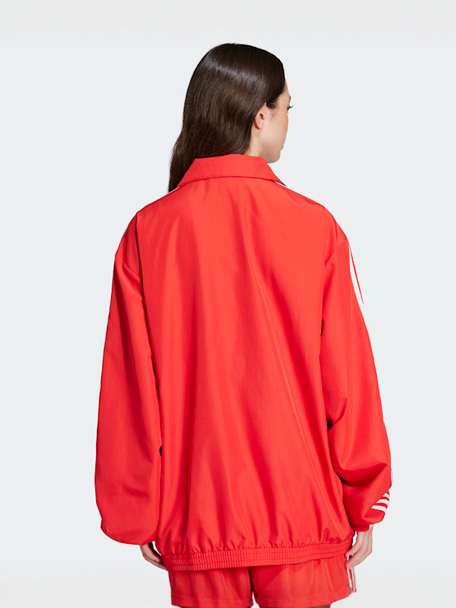 adidas Originals, Firebird Oversized Track Jacket, red, Image 2 of 5
