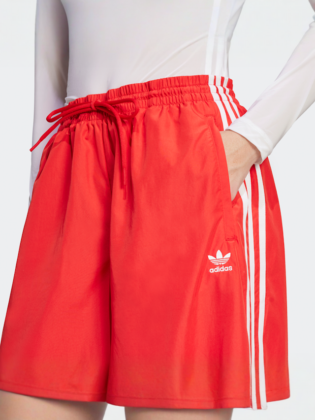 adidas Originals, Firebird Oversized Track Pants, red, Image 3 of 5