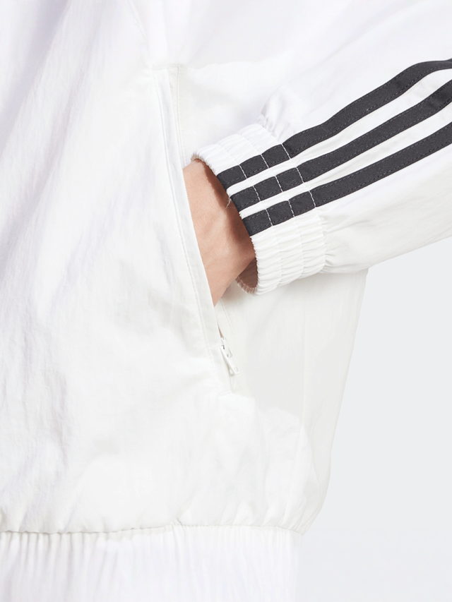 adidas Originals, adicolor Firebird Woven Trackjacket, white, Image 4 of 5