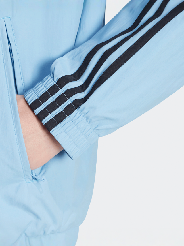 adidas Originals, adicolor Firebird Woven Trackjacket, blue, Image 4 of 5