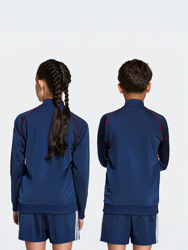 adidas Originals, Superstar Track Jacket, blue, Image 2 of 5