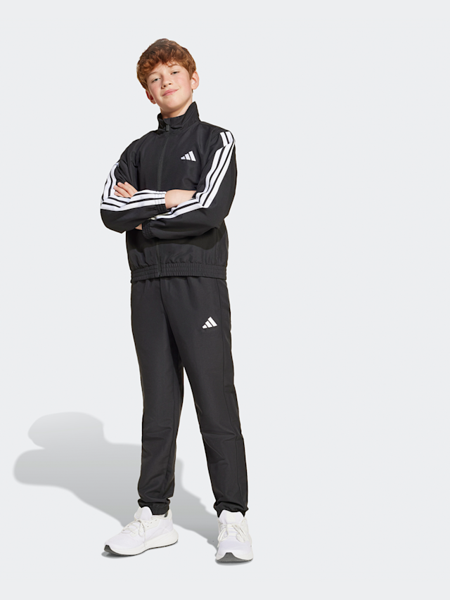 adidas Originals, 3-Streifen Woven Kids Tracksuit, black, Image 1 of 4