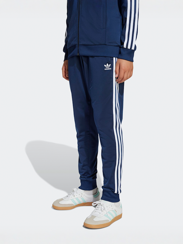 adidas Originals, Superstar Track Pants, blue, Image 1 of 4