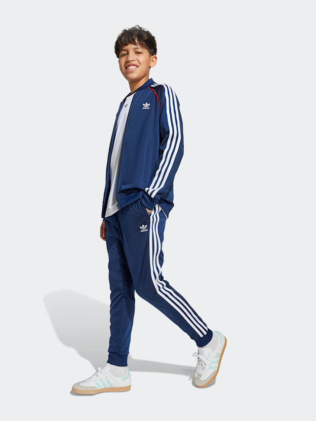 adidas Originals, Superstar Track Pants, blue, Image 4 of 4