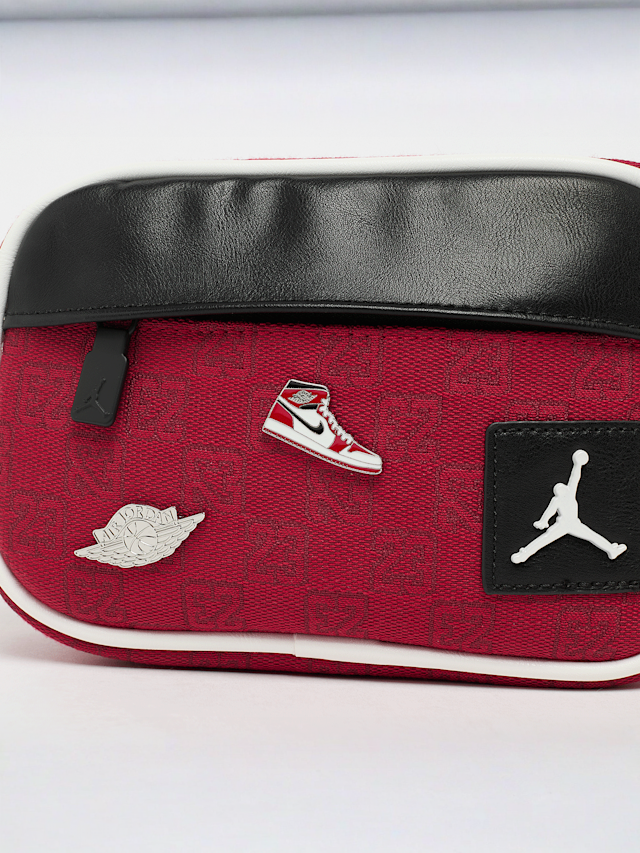 Jordan, 23 Monogram Camera Bag, red, Image 4 of 5