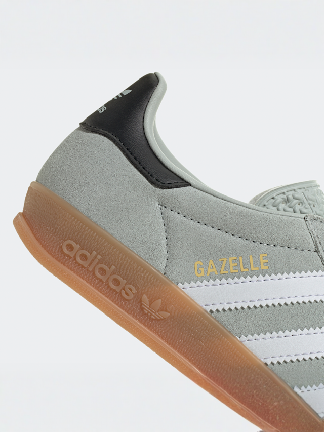 adidas Originals, Gazelle Indoor (GS), green, Image 8 of 8