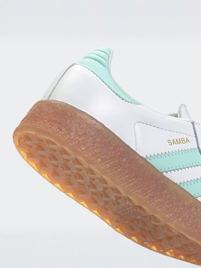 adidas Originals, Sambae (GS), white, Image 8 of 8