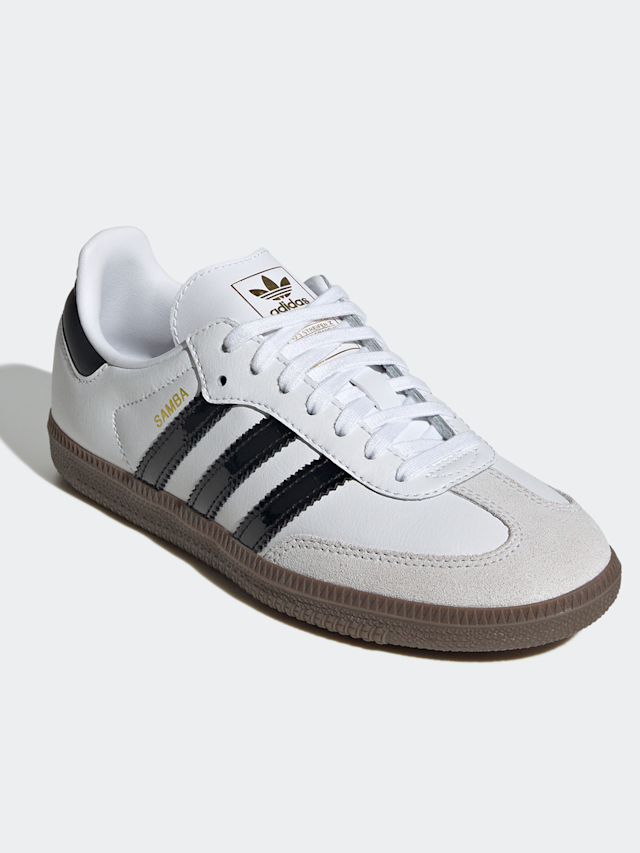 adidas Originals, Samba OG (GS), white, Image 3 of 8