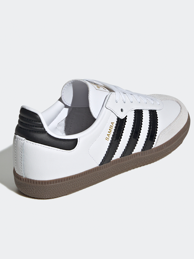 adidas Originals, Samba OG (GS), white, Image 4 of 8