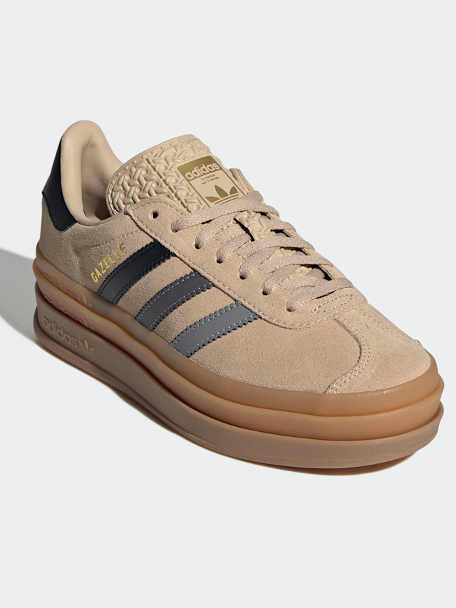 adidas Originals, Gazelle Bold (GS), beige, Image 3 of 8