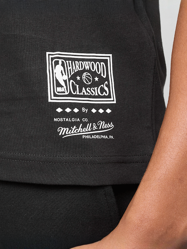 Mitchell & Ness, NBA Los Angeles Lakers HWC Overlap Graphic Tee, black, Image 4 of 6