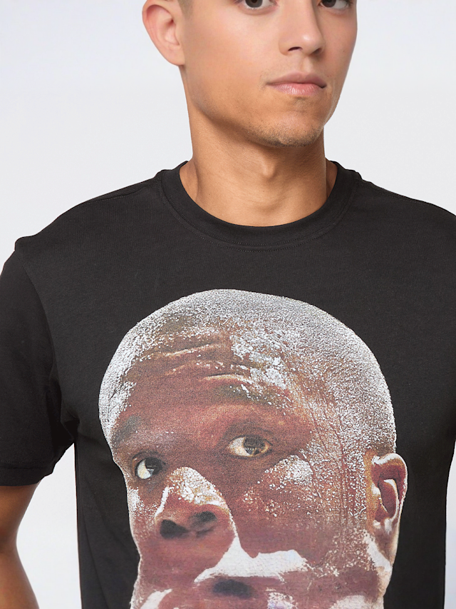 Mitchell & Ness, NBA Los Angeles Lakers Player Big Face Tee, black, Image 3 of 4